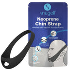 Neoprene Chin Strap for CPAP Users (Black) - Adjustable Strap