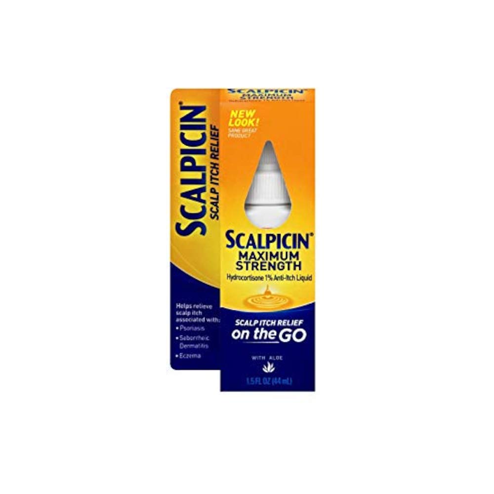 Scalpicin Scalp Itch Relief, 1.5 Fl Oz. Maximum Strength