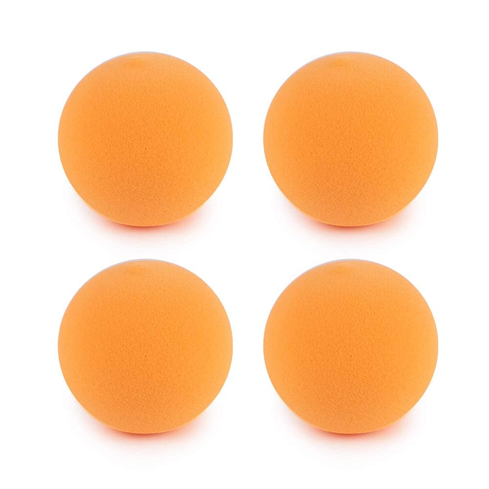 Y.J TAILS Horse Ear Plugs, Equine earplugs, Foam Ball, Block Noise, Soft and Comfortable, Reusable (Orange - 4pcs)