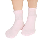 TZ Promise Women 6 Pairs Quarter Ankle Circulatory Diabetic Socks, Non Binding Top,Size 9-11