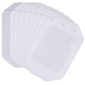 50 Pieces Transparent Film Dressing Essentials Picture Frame Style with Label Waterproof Wound Bandage Shower Waterproof Patch A