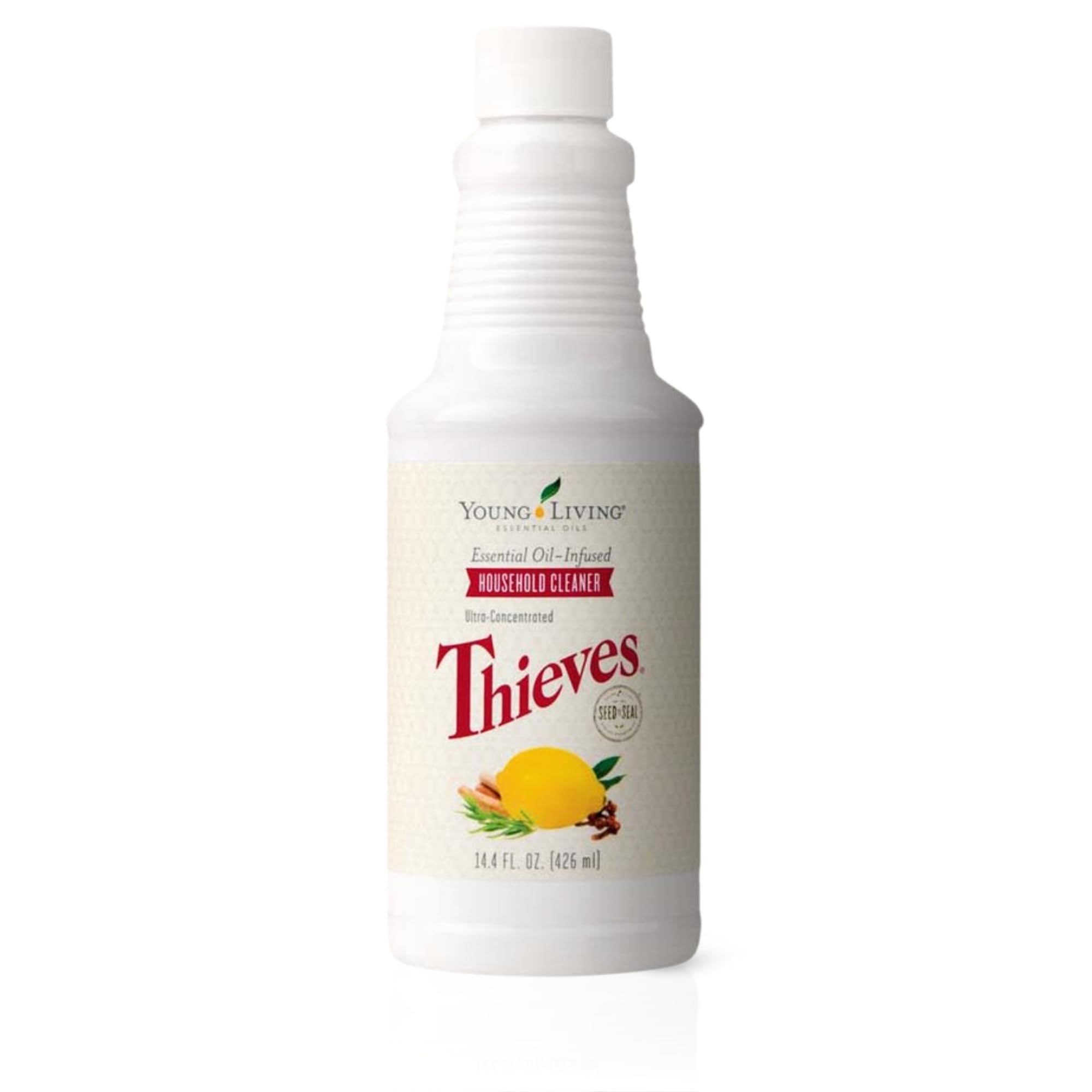 Thieves Household Cleaner | 14.4 oz | Plant-Based Multi-Surface Solution Infused with Essential Oils | Dilute for Floors, Carpet