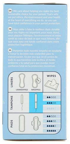 Natracare Tampons Super with Applct 16 Ct (Multi-pack of 5 Boxes)