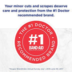 Band-Aid Brand flexible Fabric Adhesive Bandages for Wound Care & First Aid, Extra Large Size, 10 ct