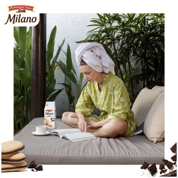 Pepperidge Farm Milk Chocolate Milano Cookies, 6.25-ounce bag (pack of 6)