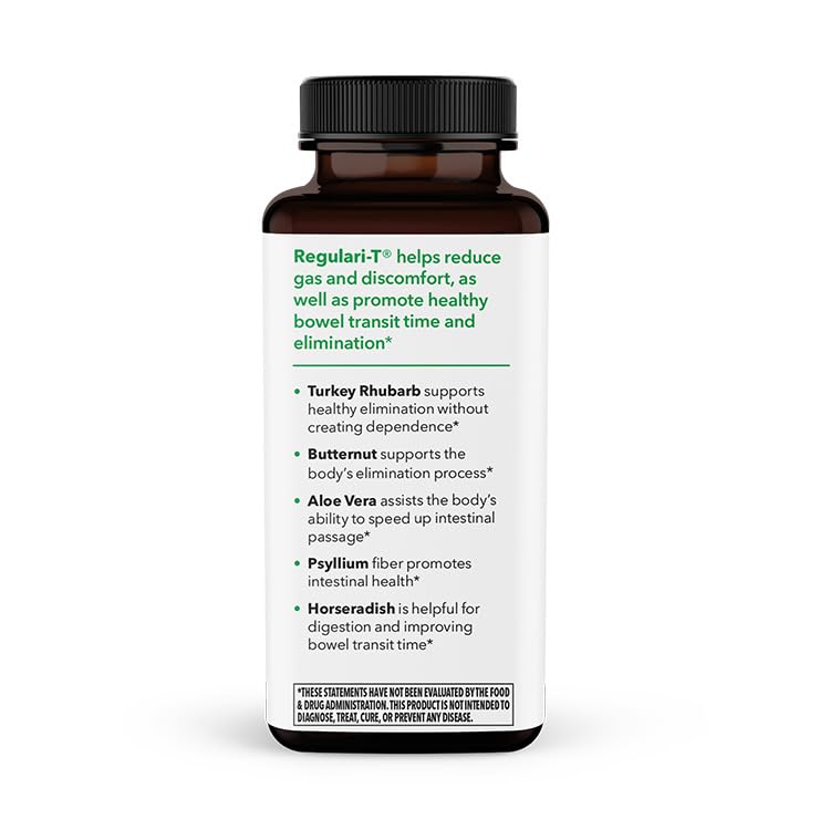 LifeSeasons - Regulari-T - Bowel Support - Constipation Relief Supplement - Natural Laxative - Maintain Healthy Colon Regulation