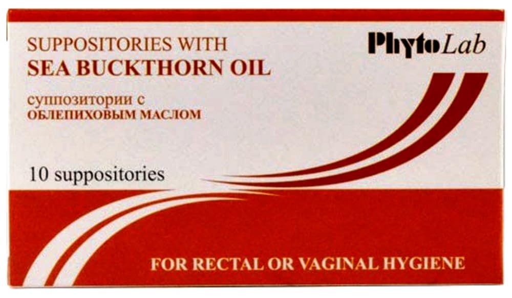 Suppositories with Sea-Buckthorn Oil (10 pcs)