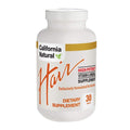 High Potency Hair Vitamin & Mineral Supplement with Biotin - California Natural - Promotes Healthy, Longer and Stronger Hair. - 