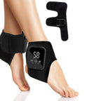 Bathroom stars Updated Foot Ankle Massager with Heat - 3-Level Heat & Vibration Adjustable, Smart Timer, Touch Screen, Compact &