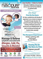 Nasopure Nasal Wash, Little Sampler Kit, The Nicer Neti Pot    Sinus Wash Kit, Comfortable Nasal Rinse 4 Oz Bottle & 4 Salt Pack