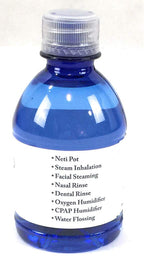 AQUAPAP 8 ounce 24 pack Vapor Distilled CPAP Water | 1-2 nights per bottle | For use with Resmed and Respironics Machines