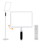 LASTAR Light Therapy Lamp for Living Room, 12000LUX Full Spectrum, Remote Control/4 Color Temperature/5 Brightness/4 Timer/3 Hei