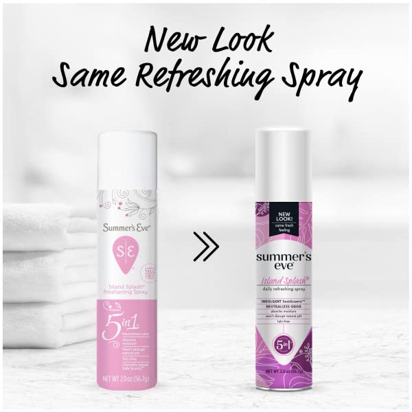 Summers Eve Island Splash Freshening Feminine Spray 2-Ounces (3-Units)