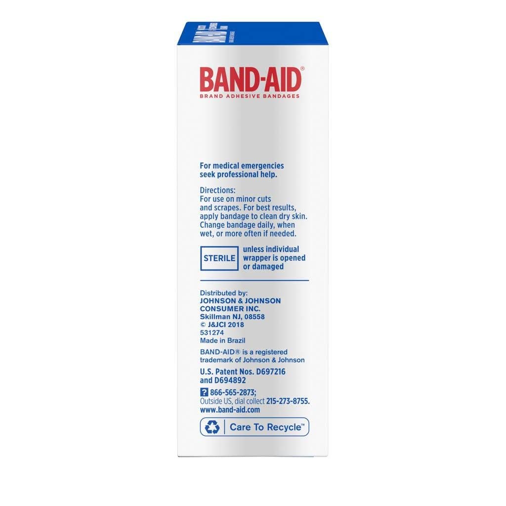 BAND-AID Brand TRU-STAY Clear Bandages Spots, 50 Count
