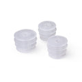 Oral Syringe Adapter Plugs, Compatible with 12 and 16 Oz Oval, 28 mm, 50 Count (Pack of 1)