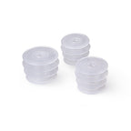 Oral Syringe Adapter Plugs, Compatible with 12 and 16 Oz Oval, 28 mm, 50 Count (Pack of 1)