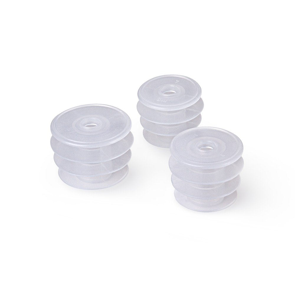 Oral Syringe Adapter Plugs, Compatible with 12 and 16 Oz Oval, 28 mm, 50 Count (Pack of 1)