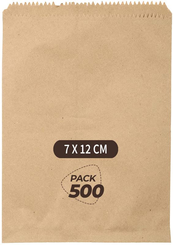 VAAIMAI Brown Kraft Paper Covers 7x12cm for Medical | Pharmacy Hospital  Biodegradable | Tablet Medicine Packaging Bags | Produ
