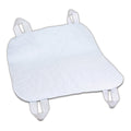 Essential Medical Supply Quik-Sorb Brushed Polyester Underpad with Positioning Straps, 34 inch X 35 inch, 3 Count