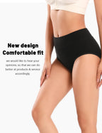 Molasus Incontinence Underwear for Women High Absorbency Period Leakproof Cotton Underwear Heavy Flow Menstrual Protective Panti