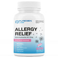 Puregen Labs Allergy Relief Diphenhydramine HCl 25 mg - 600 Mini Tablets - Antihistamine Allergy Medication - Sneezing, Runny No