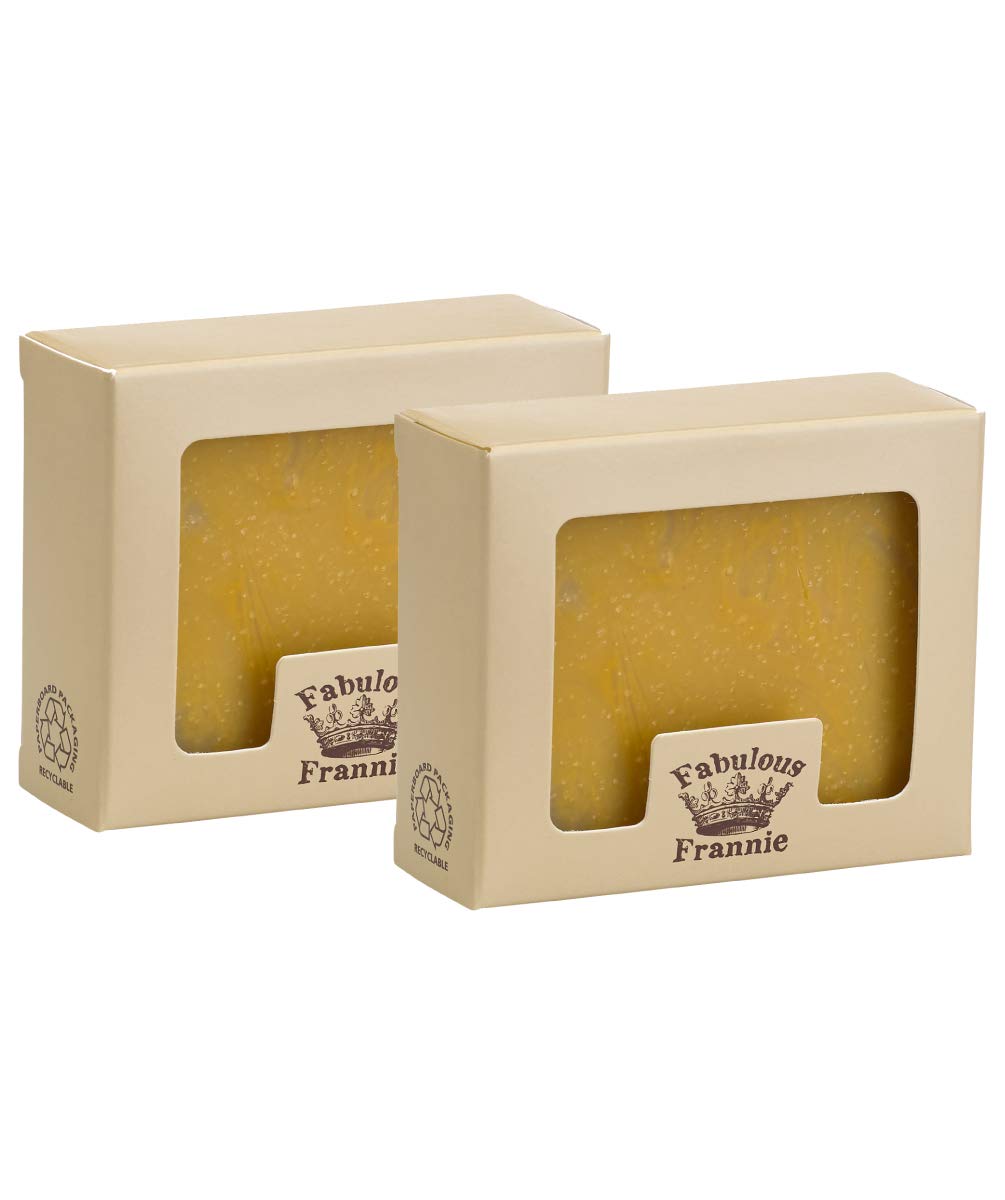 Fabulous Frannie Bug Away Essential Oil Herbal Soap Gift Set each made with Pure Essential Oils Eucalyptus, Lavender, Lemongrass