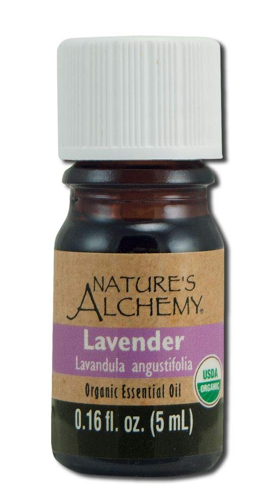Natures Alchemy Organic Essential Oil Lavender 0.17 fl oz