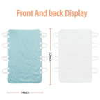 Bed Pads for Incontinence Washable Positioning Bed Pad with 8 Handles Washable Reusable Incontinence Mattress Protector Waterpro