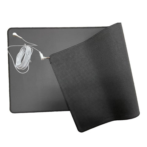 Grounding Mat for Improved Sleep, Reduced Anxiety, Pain, Headache Relief, Health Balance. Grounded Therapy. Connect to Earth Whi