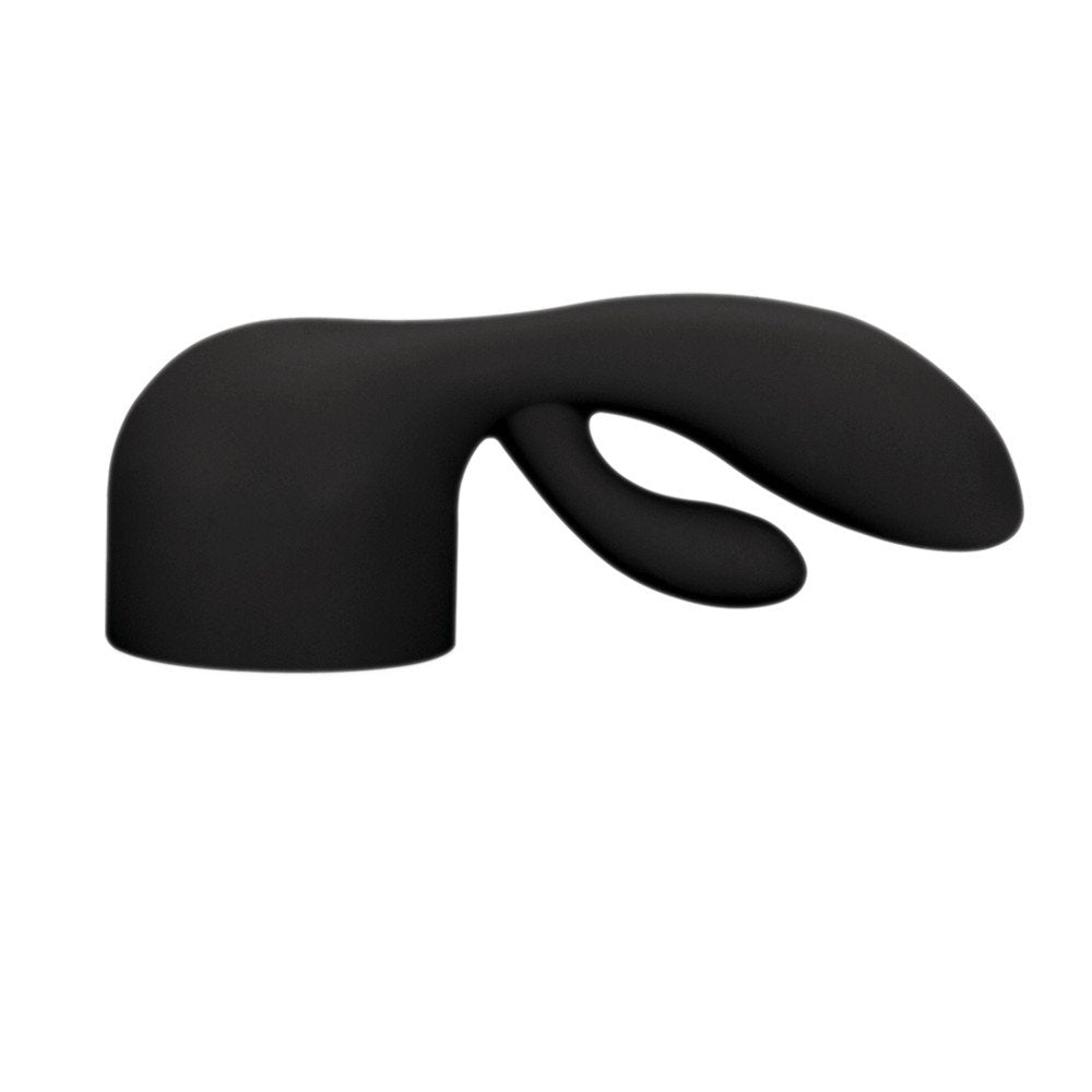 Bodywand Rabbit Wand Silicone Attachment, Black