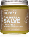 Oras Amazing Herbal Calendula Salve, Calendula Cream, Drawing Salve, Calendula Ointment, Coconut Free Salve made with Organic C