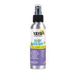 YAYA ORGANICS Baby Bug BAN - All-Natural, Proven Effective Repellent for Babies, Children and Sensitive Skin (4 Ounce Spray)