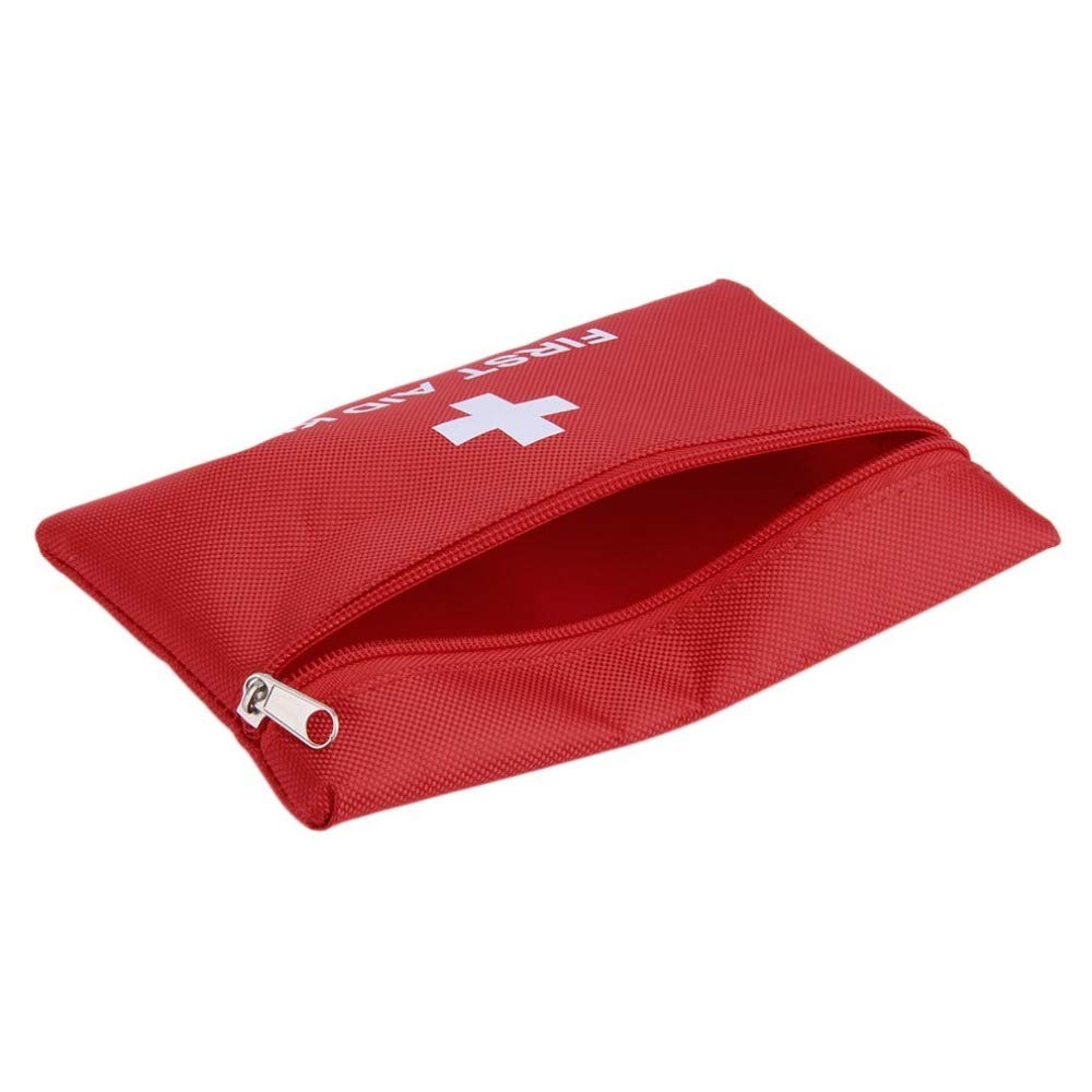 MTGHYARE 12 Pack Small First Aid Kit Bag Empty, First Aid Bag Pouch for Home Office Car Businesses Camping(Empty, No Contents)