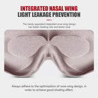 Sleep Mask, 3D Deep Contoured Eye Covers for Sleeping, 99% Block Out Light Eye Mask, Zero Eye Pressure Cup Blindfold for Men Wom