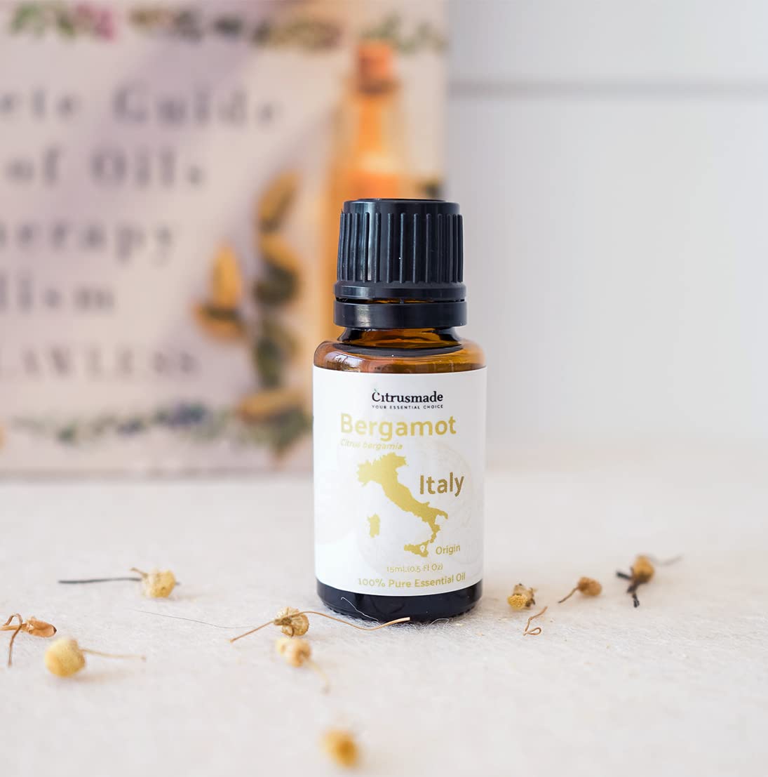 Nature Packaged Bergamot Essential Oil - Direct from Citrusmade in Sicily- Pure Essential Oil for Diffusers and Aromatherapy | 1