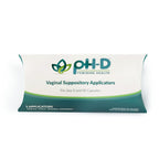 pH-D Feminine Health Support - Vaginal Suppository Applicators, Ideal for Boric Acid Suppositories, Reusable, Fits Most Vaginal 