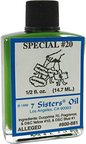 7 Sisters of New Orleans Perfumed Anointing Oil - Special #20 1/2oz