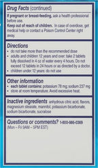 ALKA-SELTZER PLUS Powerfast Fizz, Cough & Chest Congestion Medicine, effervescent Tablets, 20ct