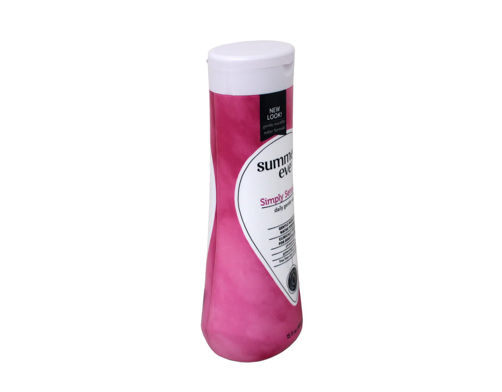 Summers Eve Cleansing Wash 15 Ounce Simply Sensitive (444ml) (2 Pack)
