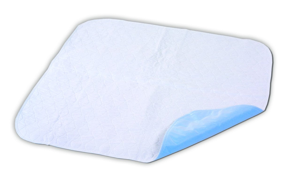 Essential Medical Supply Quik-Sorb 34 x 35 Quilted Birdseye Reusable Underpad
