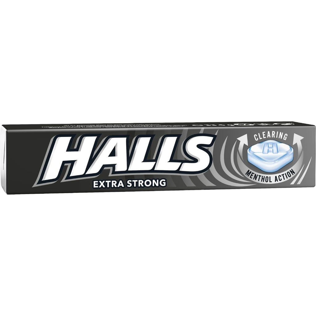 Halls Mentho-Lyptus Extra Strong Throat Lozenges Stick 33.5 g (Pack of 20)