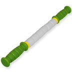 Massage Stick 14 Flexible Handheld Spindle Massage Roller - Full Body Muscle Recovery & Myofascial Release (Small - 14 Massage S
