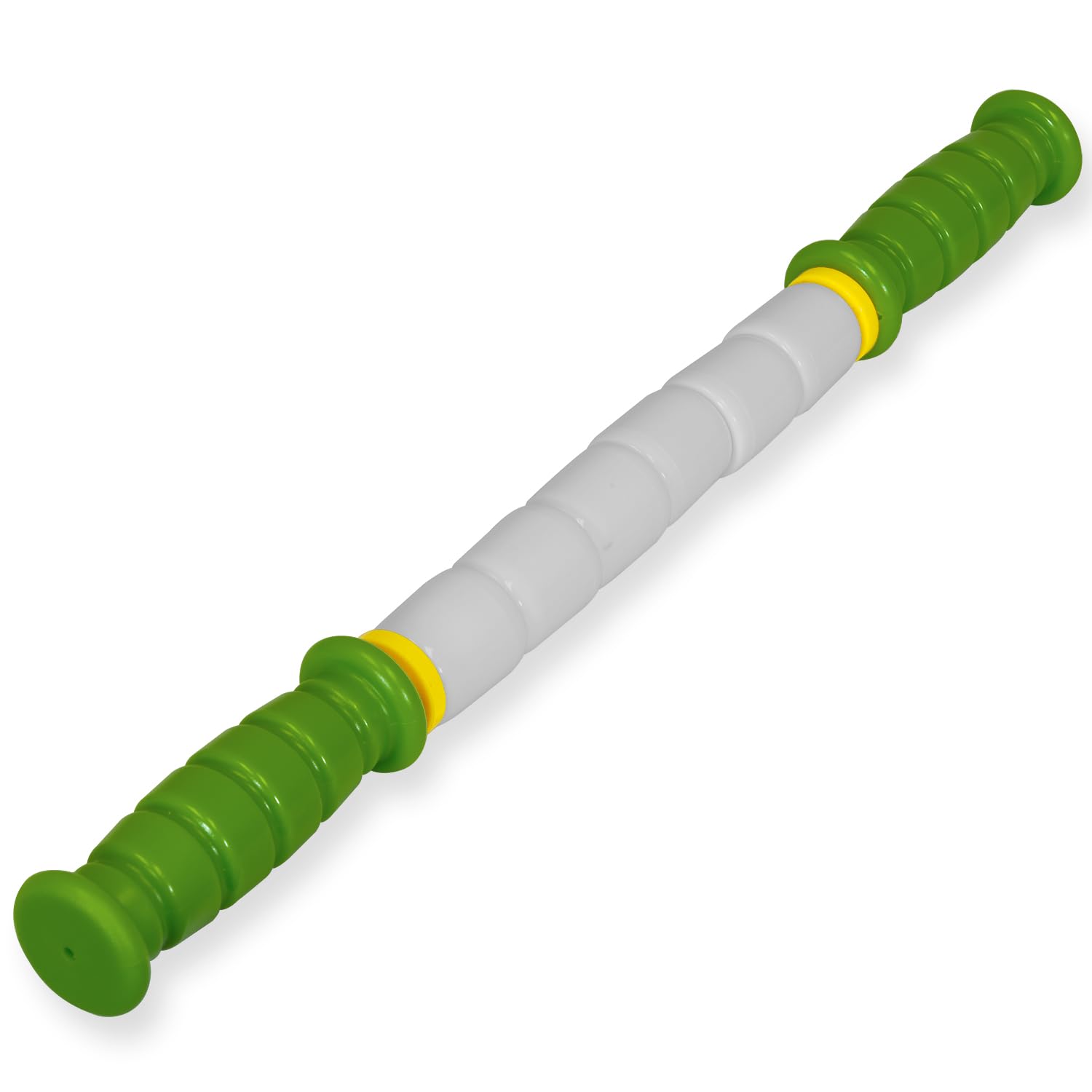 Massage Stick 14 Flexible Handheld Spindle Massage Roller - Full Body Muscle Recovery & Myofascial Release (Small - 14 Massage S