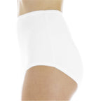Wearever (3-Pack) Womens White Cotton Comfort Regular Absorbency (0.5 Cup) Incontinence Panties 2X (Fits Hip Sizes: 45-48)