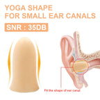 LYSIAN Foam Ear Plugs for Sleeping Small Ear Canals Women, Kids-35dB SNR Noise Canceling Sleep Earplugs for Snoring, Work, Shoot