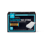 Medline SurePrep No-Sting Skin Protective Barrier Wipes, Pack of 50