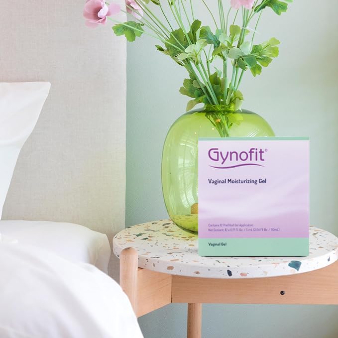 Gynofit Moisturizing Vaginal Gel - Relief from Vaginal Dryness - improving Vaginal Flora for Ease & Comfort - Hygienic Applicato