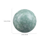 MAGICLULU 4Pcs Solid Baoding Balls Chinese Health Exercise Massage Balls Marble Stone Massage Baoding Balls for Hand Muscle Exer