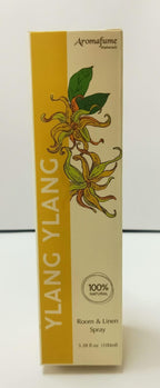 Ylang Ylang Room, Linen & Pillow Spray by Aromafume | 100ml/3.38 fl oz | with Ylang Ylang Essential Oil | Aromatherapy Spray | M