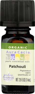 Aura Cacia - Organic Patchouli - .25 oz